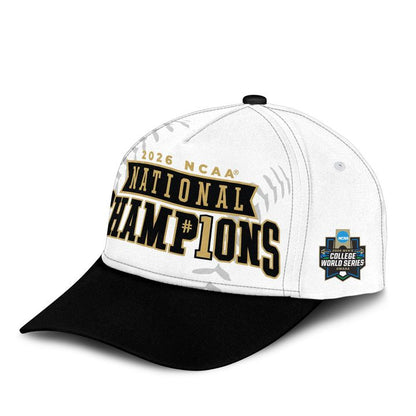Oklahoma Sooners 2026 Baseball National Champions Cap