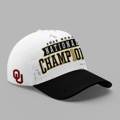 1.Oklahoma Sooners Champion 2026 Baseball Men's College World Series Champions Locker Room T-Shirt