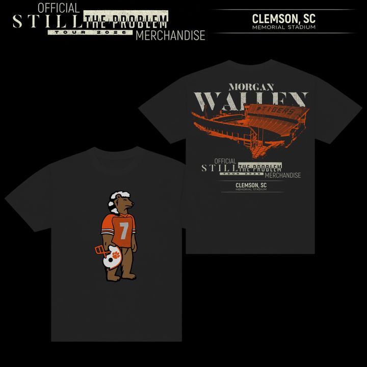 Morgan Wallen: The Clemson Takeover Tee Limited Tour Drop
