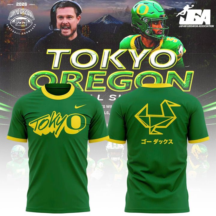 Tokyo Oregon Football T-shirt