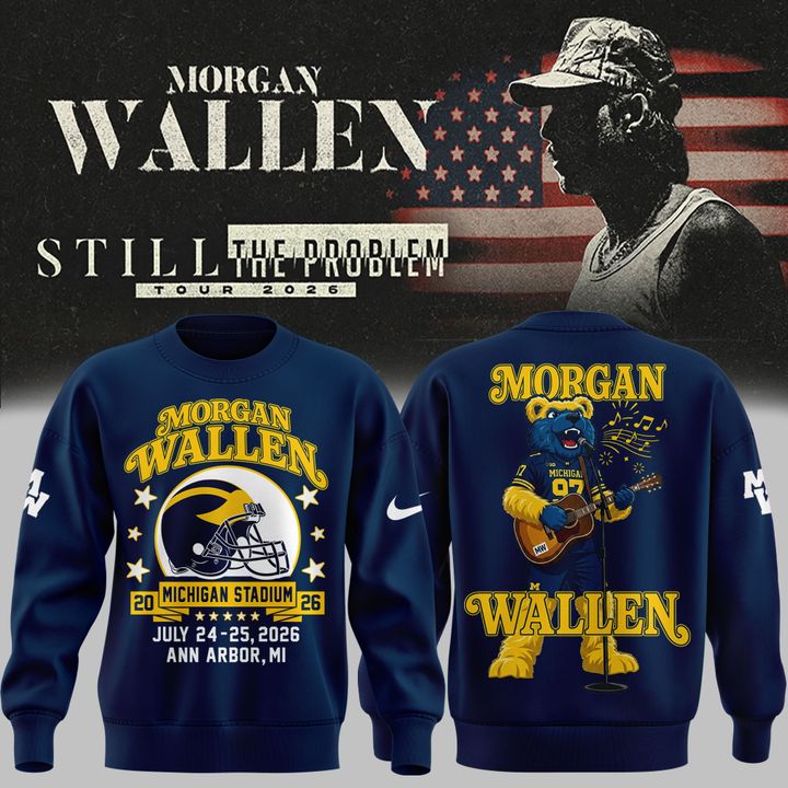 MW x Michigan Wolverines Football - Still The Problem Tour 2026 Sweatshirt