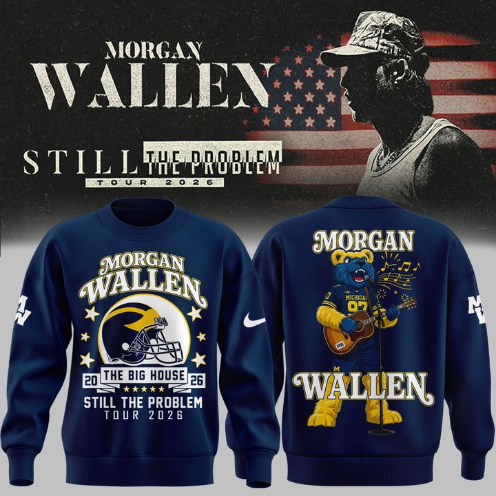 MW x Michigan Wolverines Football - Still The Problem Tour 2026 Sweatshirt