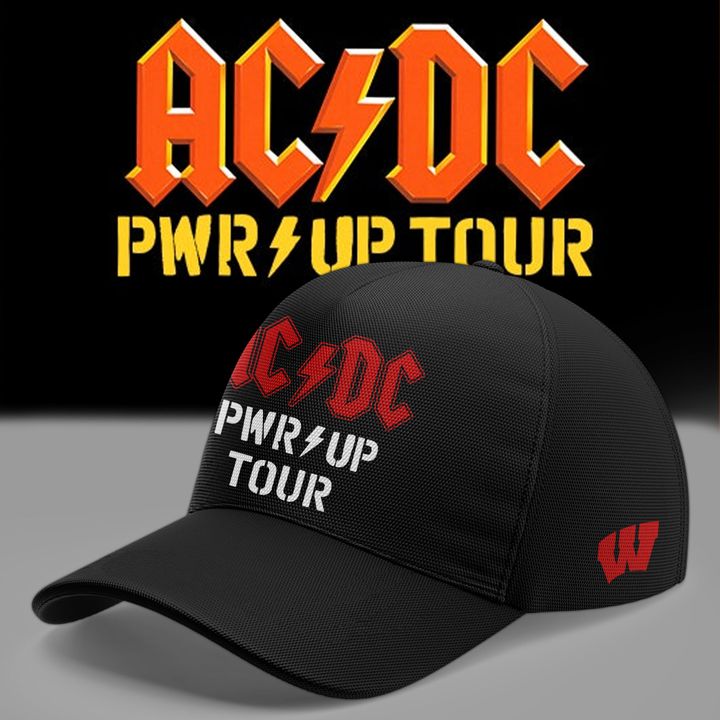 06. Special Hoodie AC/DC x Wisconsin Badgers Football - Power Up Tour 2026 Hoodie