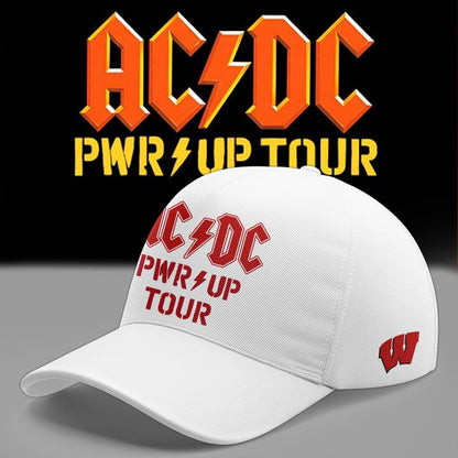 08. Perfect Hoodie AC/DC x Wisconsin Badgers Football - Power Up Tour 2026 Hoodie