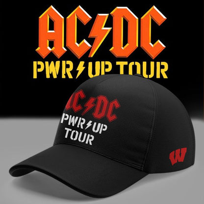 12. Perfect 2026 Power Up Tour AC/DC x Wisconsin Badgers Football Hoodie