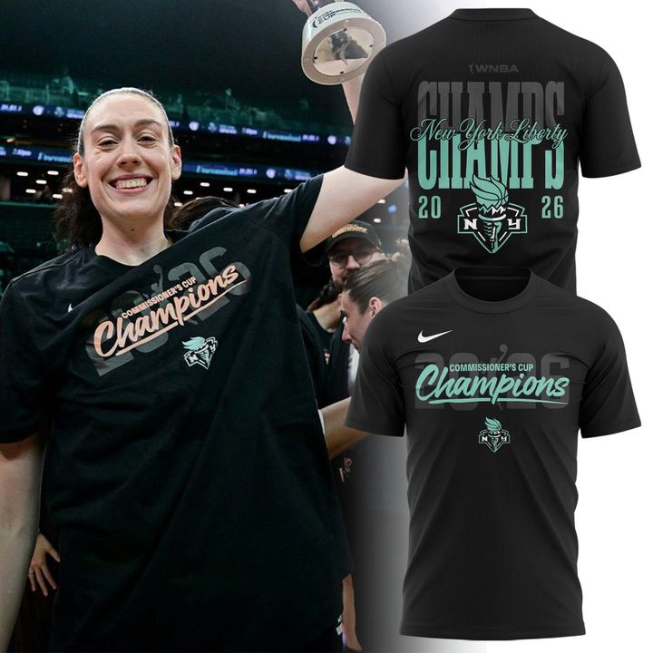 Limited Edition NY Liberty 2026 Commissioner’s Cup Champions Shirt