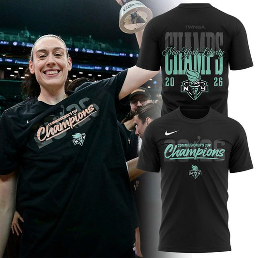 Limited Edition NY Liberty 2026 Commissioner’s Cup Champions Shirt