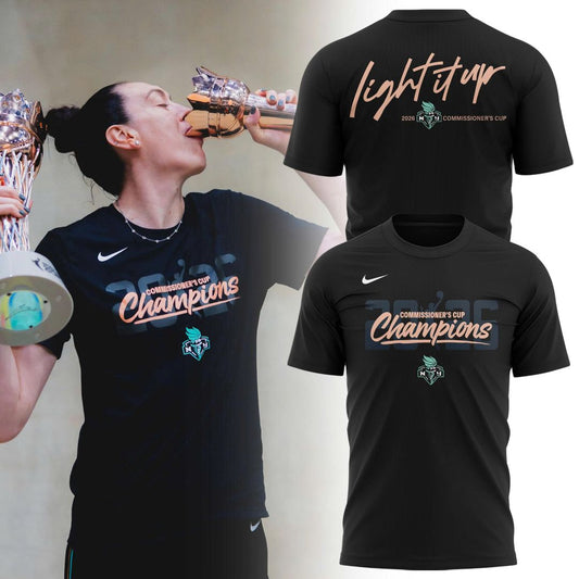 Limited Edition NY Liberty 2026 Commissioner’s Cup Champions Shirt