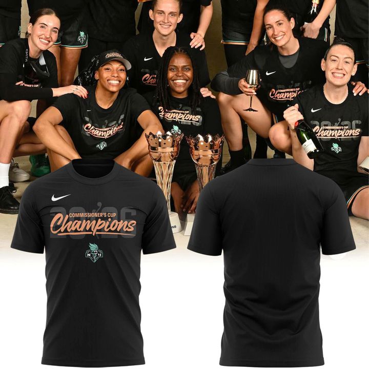 Limited Edition NY Liberty 2026 Commissioner’s Cup Champions Shirt