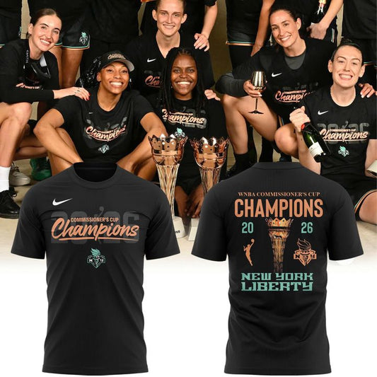 Limited Edition NY Liberty 2026 Commissioner’s Cup Champions Shirt