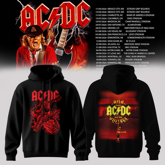 AC/DC - Power Up Tour 2026 North America Hoodie