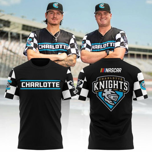 Charlotte Knights NASCAR Night Special Edition T-Shirt