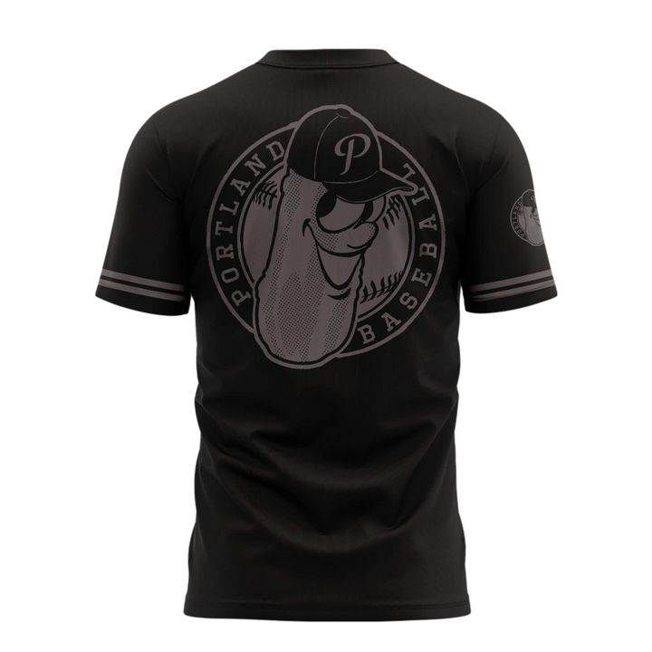 Portland Pickles 2026 Emo Night Black T-Shirt