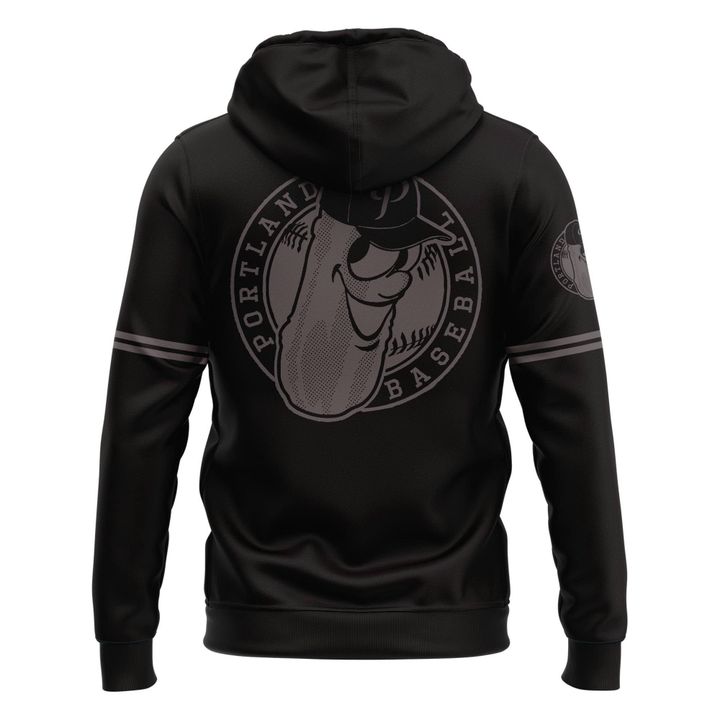 Portland Pickles 2026 Emo Night Black Hoodie