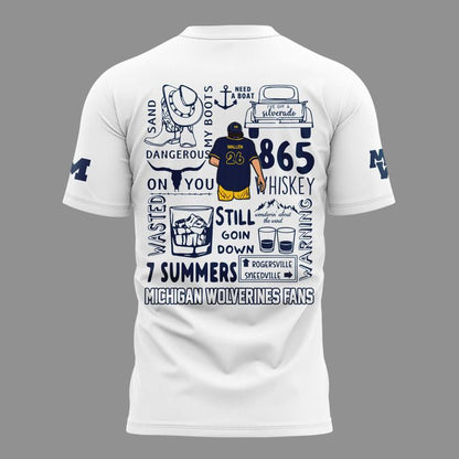 Limited Edition MW x Michigan Wolverines Football - Still The Problem Tour 2026 T-Shirt