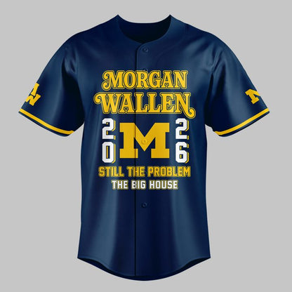 Perfect Still The Problem Tour 2026 - Michigan Football x MW Jersey