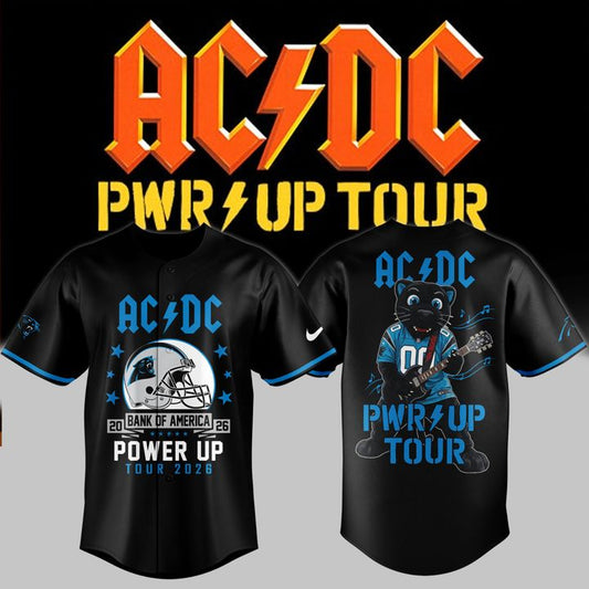 01.6. Special AC/DC x Carolina Panthers - Power Up Tour 2026 Jersey
