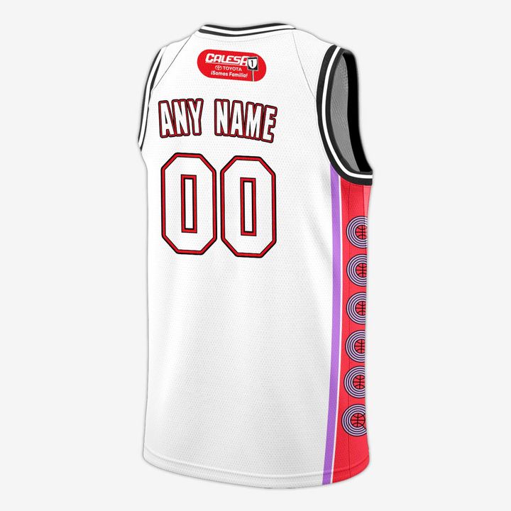 Criollos de Caguas New Official White Basketball Jersey - 2026 Quarterfinals Edition
