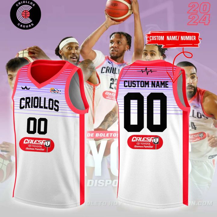Criollos de Caguas BSN 2024 Basketball Jersey
