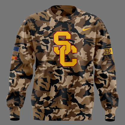 2026 Limited Edition Sweatshirt USC Trojans football Military Appreciation