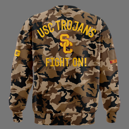 2026 Limited Edition Sweatshirt USC Trojans football Military Appreciation