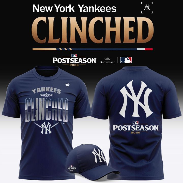 New York Yankees 2026 Postseason T-Shirt