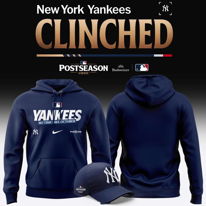 New York Yankees 2026 Postseason hoodie