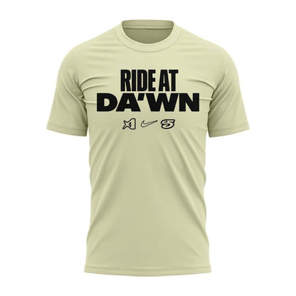 Limited Edition 2026 Las Vegas Aces A'ja's "Ride at Da'wn" Yellow T-Shirt