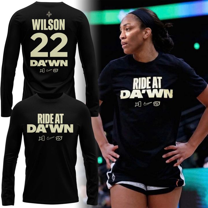 Las Vegas Aces A'ja's "Ride at Da'wn" Long Sleeve Shirt