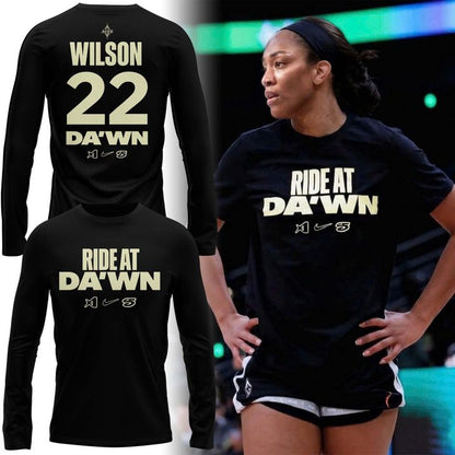 Las Vegas Aces A'ja's "Ride at Da'wn" Long Sleeve Shirt