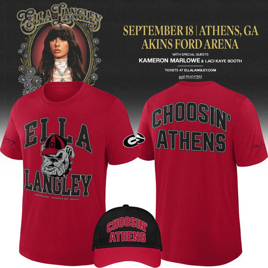 Exclusive Edition Ella Langley x Georgia Bulldogs T-Shirt 2026