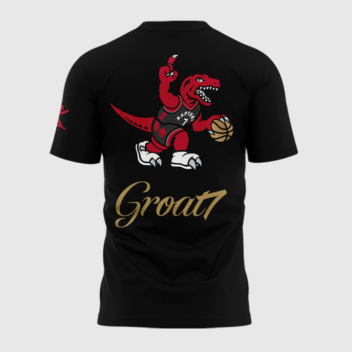 Limited Edition Toronto Raptors Kyle Lowry Groat7 Black T-Shirt 2026