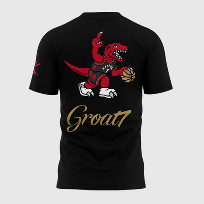 Limited Edition Toronto Raptors Kyle Lowry Groat7 Black T-Shirt 2026