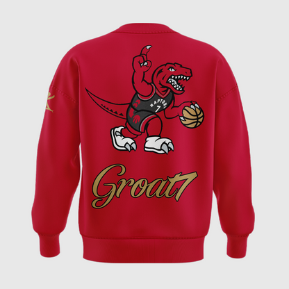 Limited Edition Toronto Raptors Kyle Lowry Groat7 Red Sweatshirt 2026