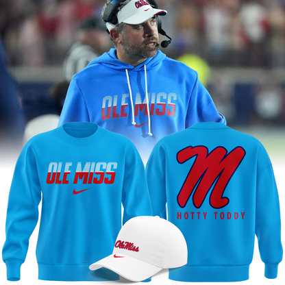 01.Ole Miss Football " Bear Bryant Coach" 2026 SWEATSHIRT