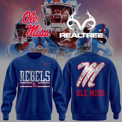 01.Ole Miss Football " Bear Bryant Coach" 2026 SWEATSHIRT
