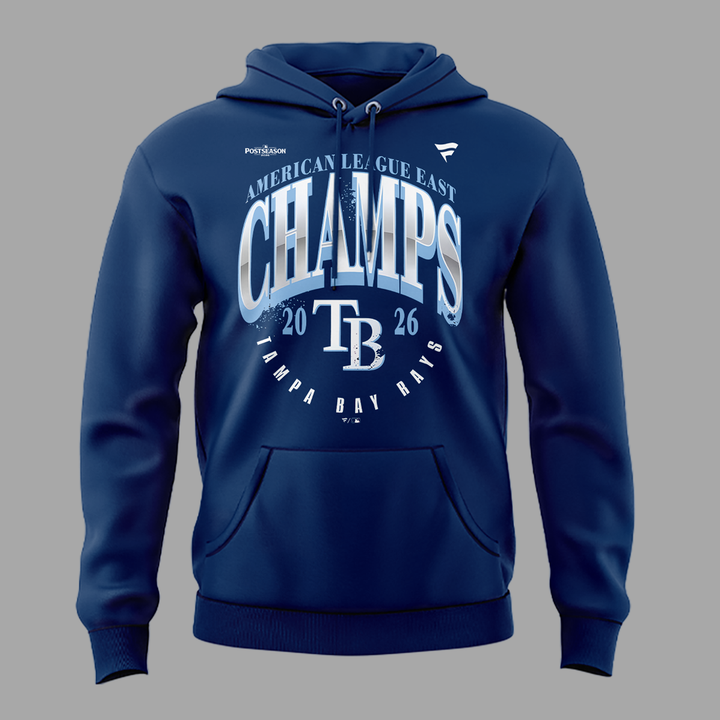 Tampa Bay Rays 2026 AL East Division Champions -Hoodie