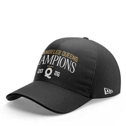 Los Angeles Queens 2026 WPBL Championship White T-Shirt