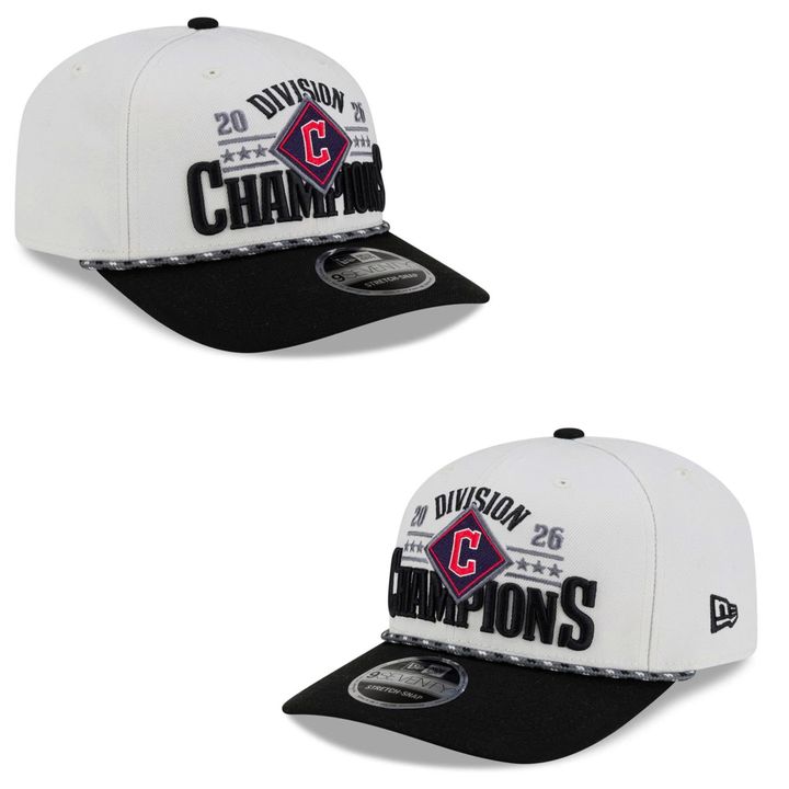 Women's Cleveland Guardians Heather Gray 2026 AL Central Division Champions T-Shirt