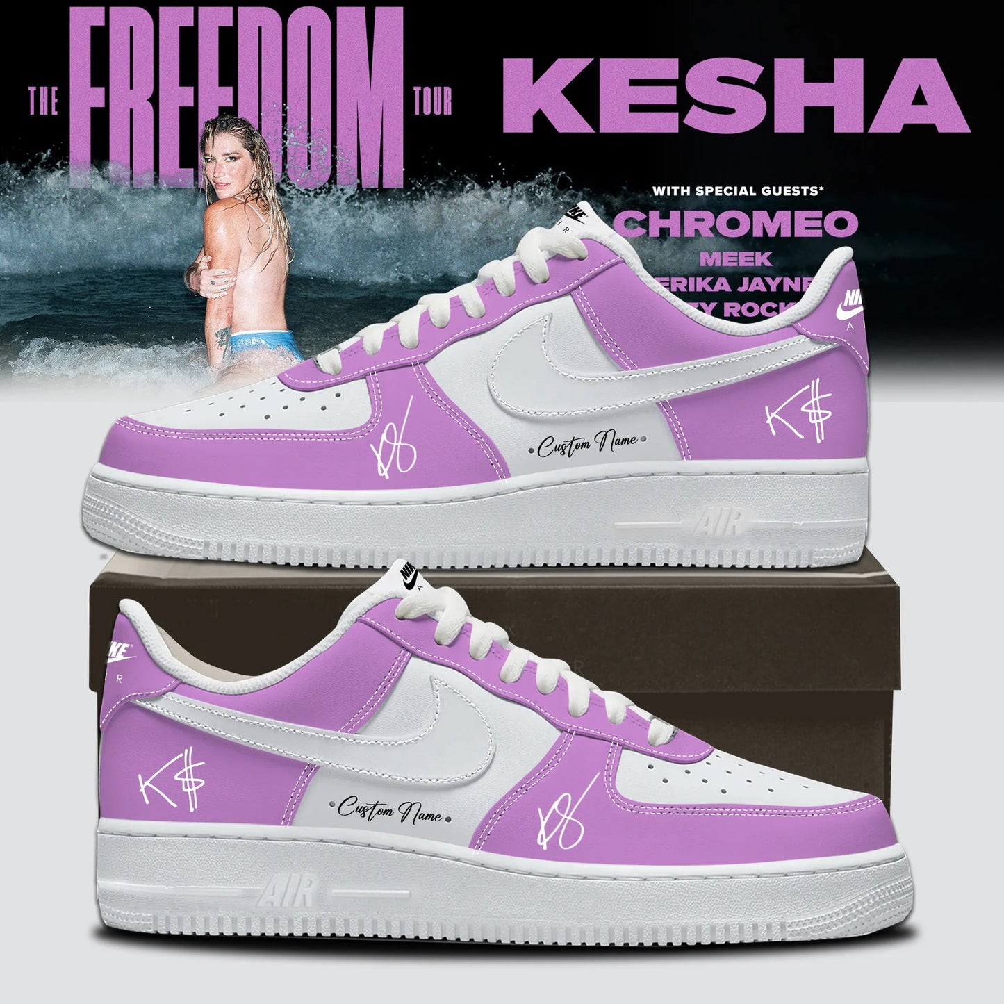 Kesha x The Freedom Tour 2026 Shoes Limited Edition