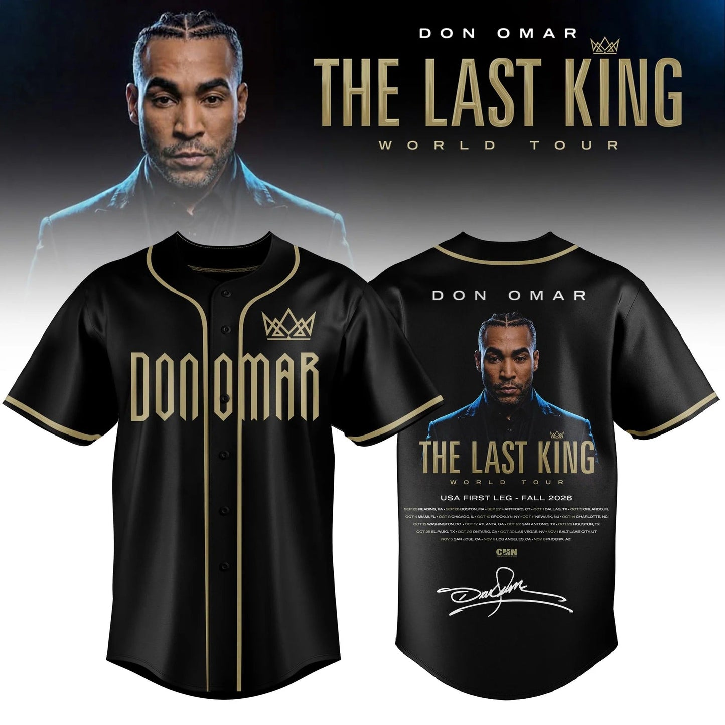LAST KING WORLD TOUR 2026 Jersey Limited Edition