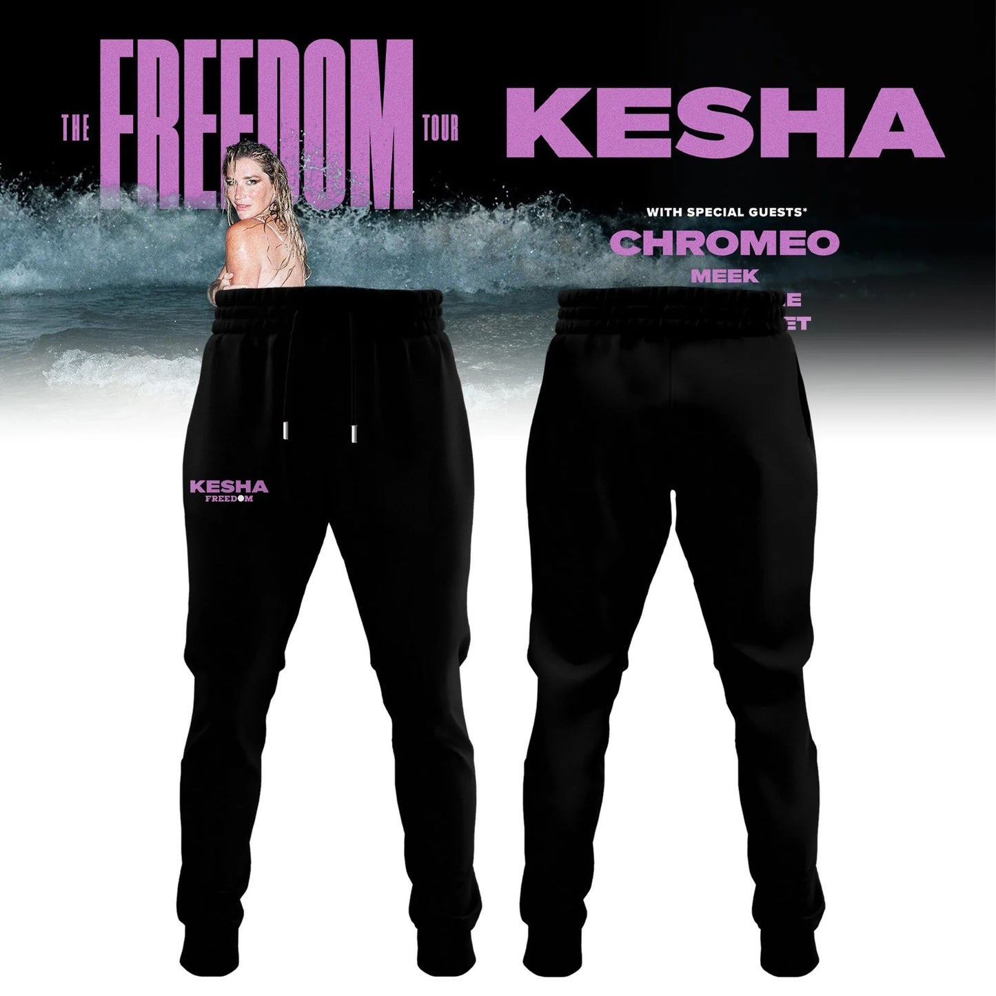 Kesha x The Freedom Tour 2026 Tshirt Limited Edition