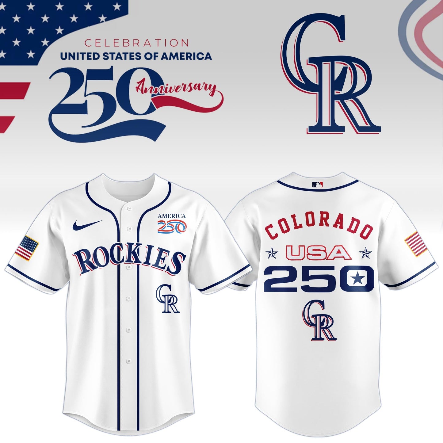 CR-  250 USA Limited Editions Jersey
