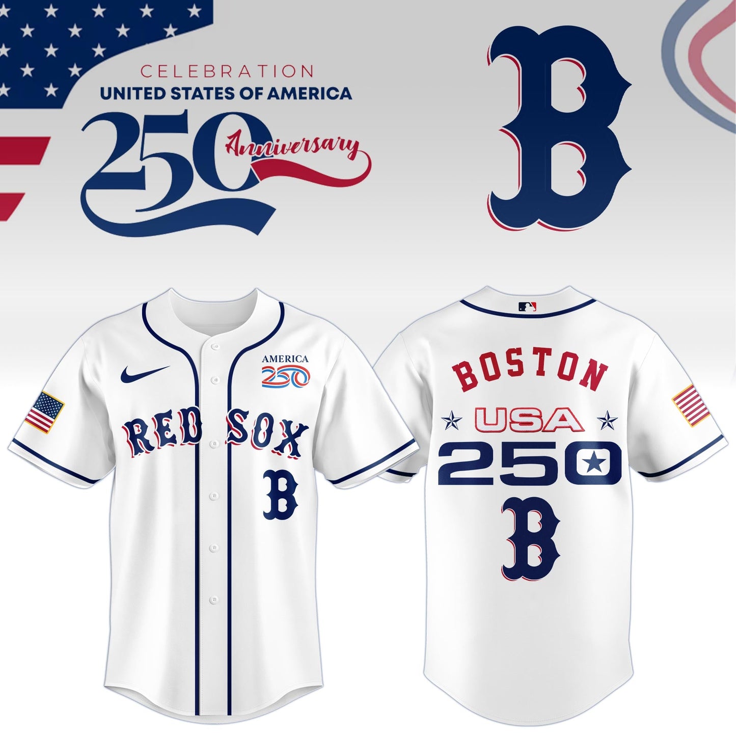 BOS -  250 USA Limited Editions Jersey