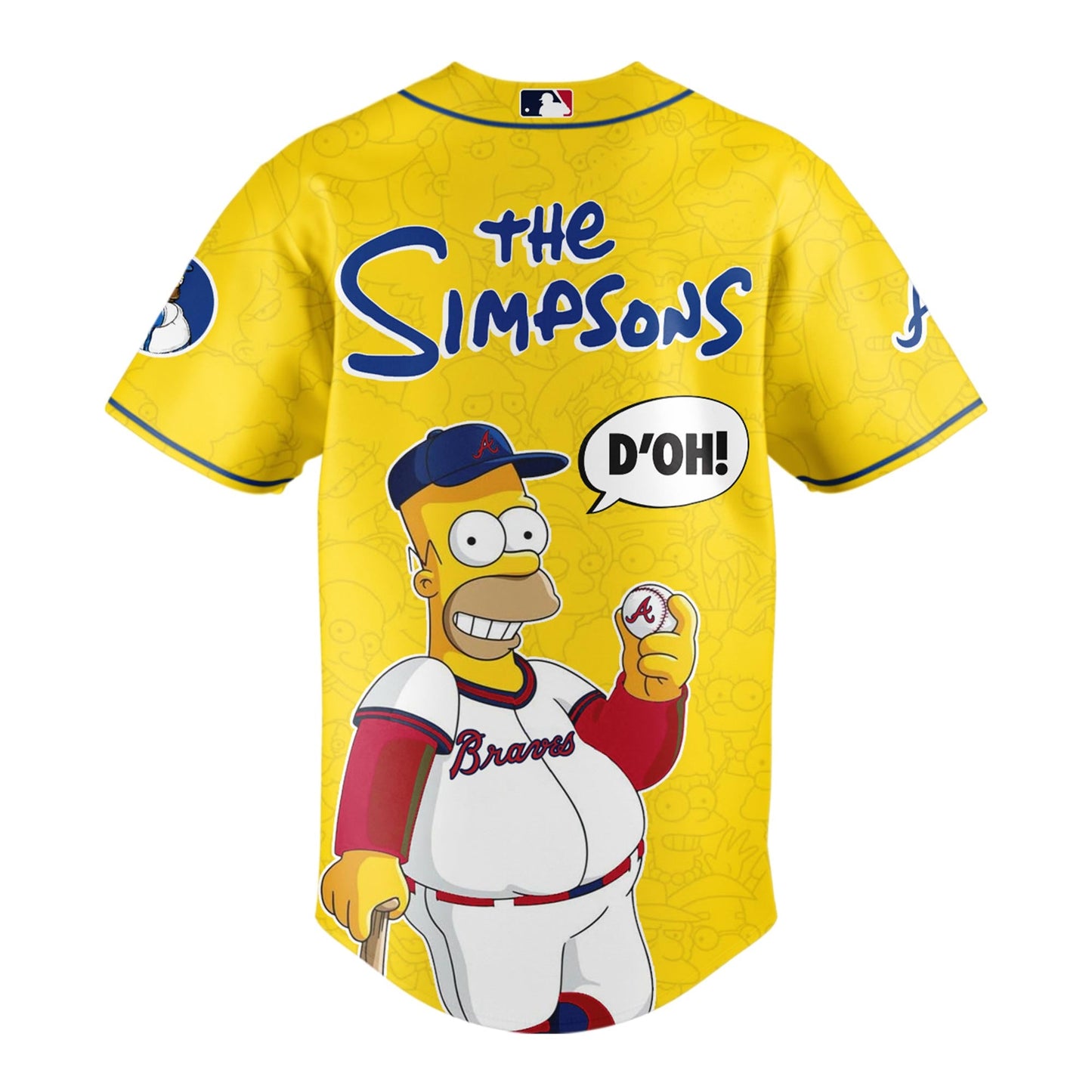 The Simpsons x Atlanta Braves Limited Edition Jersey 2025 Season