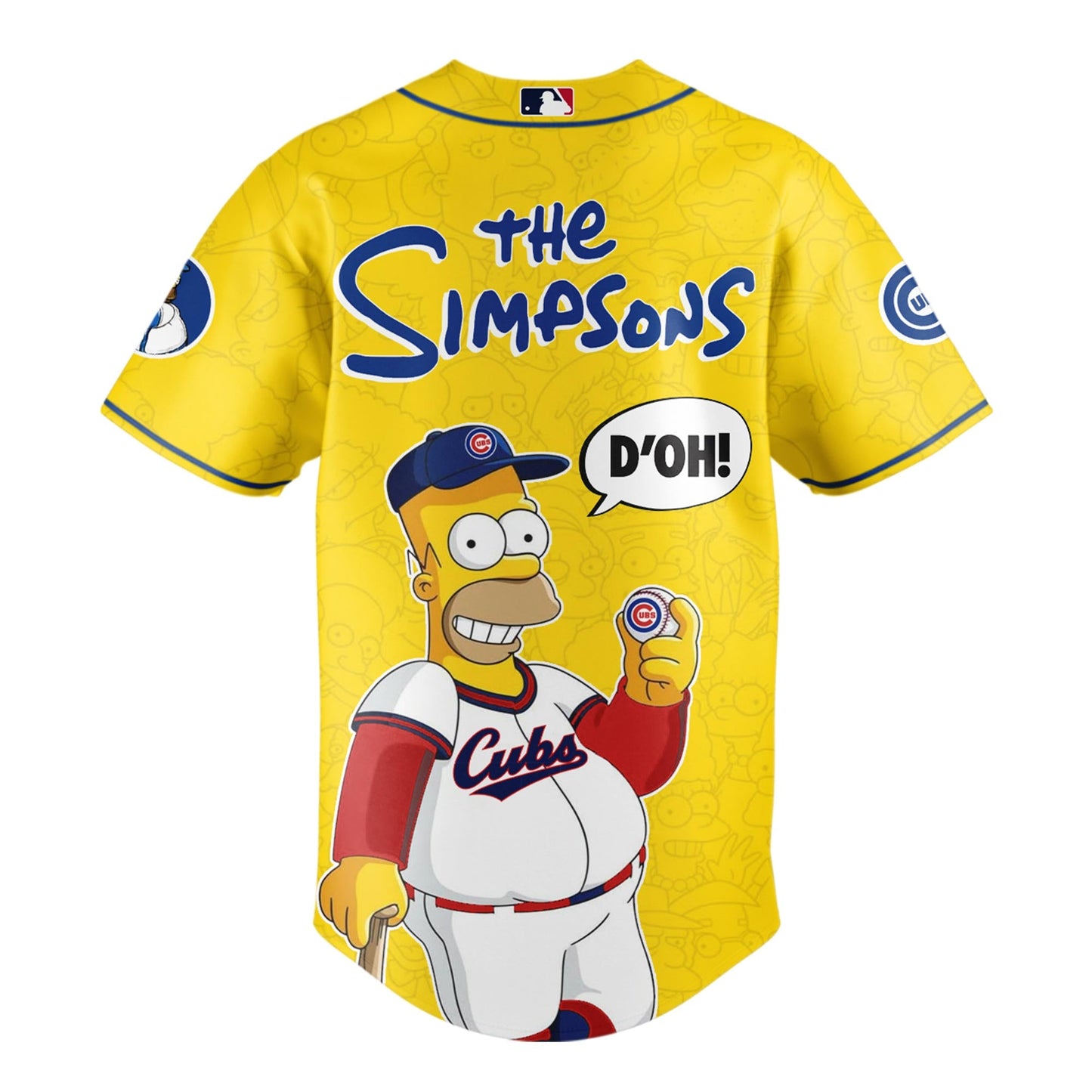 The Simpsons x Chicago Cubs Limited Edition Jersey 2025 Season