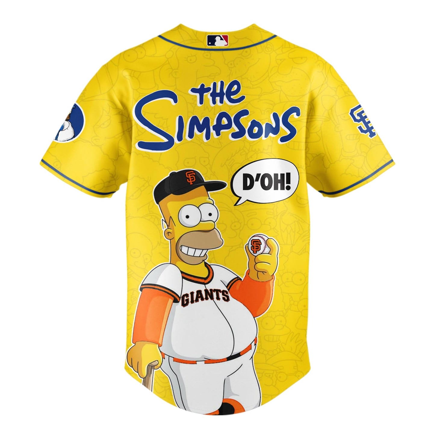 The Simpsons x San Francisco Giants Limited Edition Jersey 2025 Season
