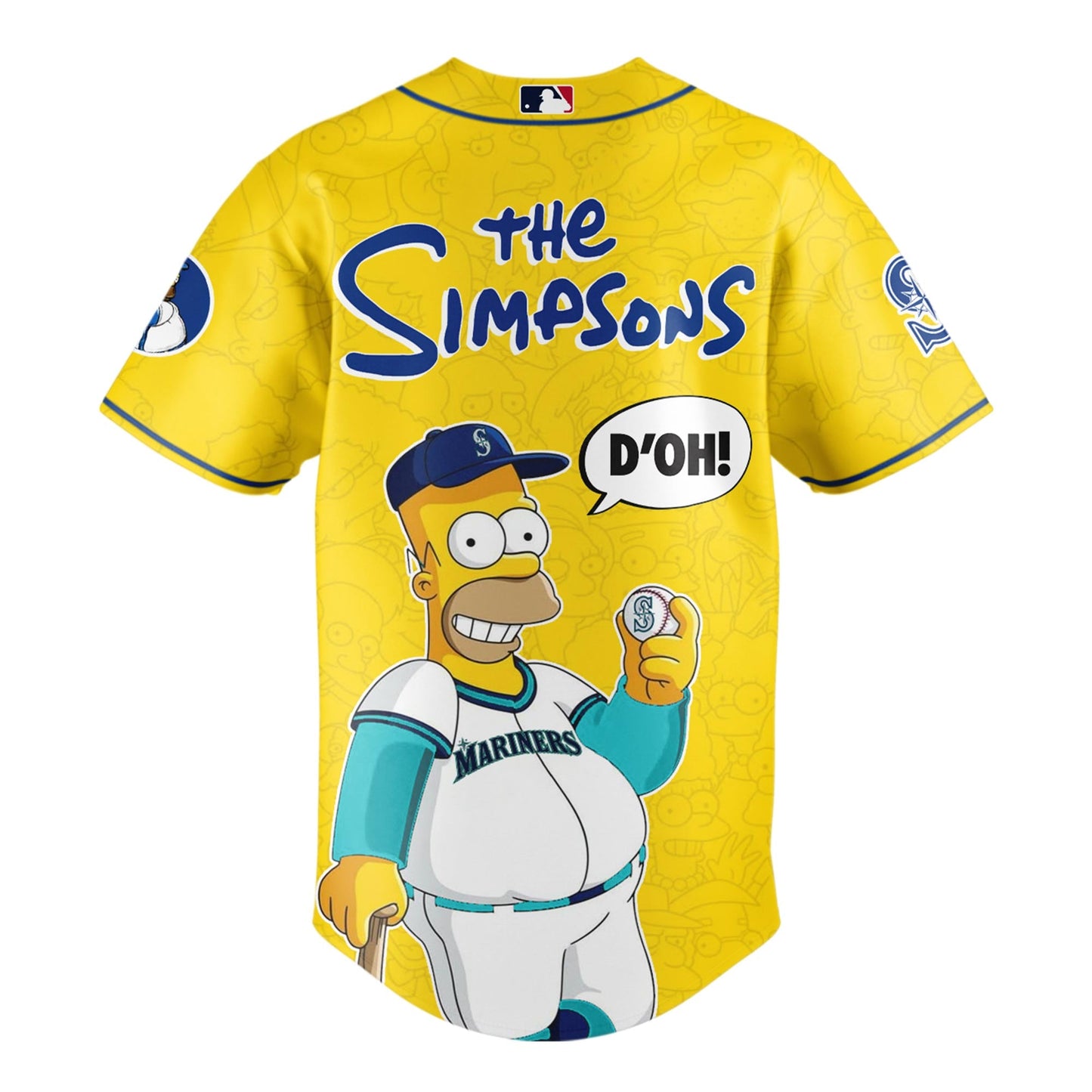 The Simpsons x Seattle Mariners Limited Edition Jersey 2025 Season