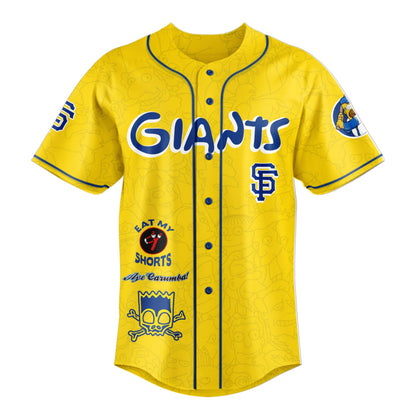 The Simpsons x San Francisco Giants Limited Edition Jersey 2025 Season