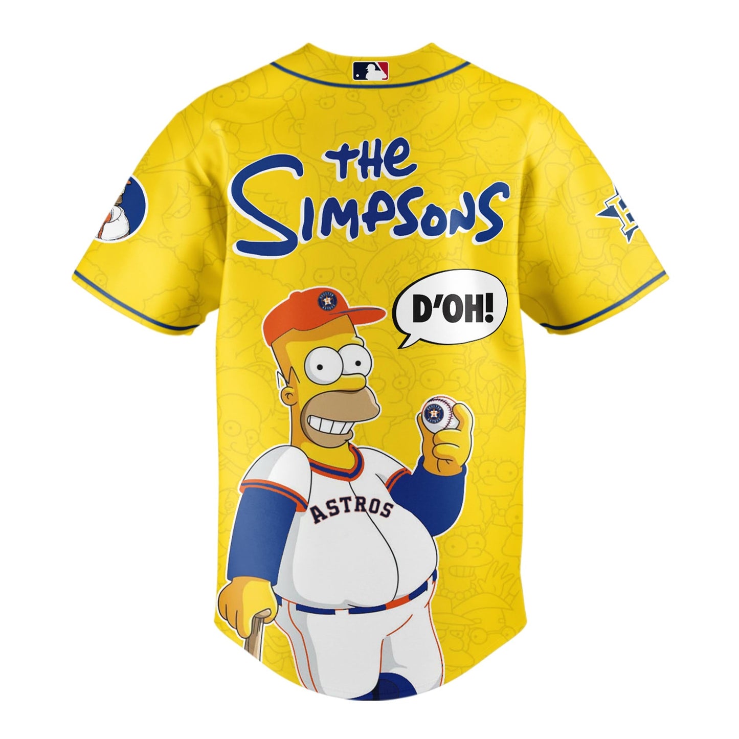 The Simpsons x Houston Astros Limited Edition Jersey 2025 Season